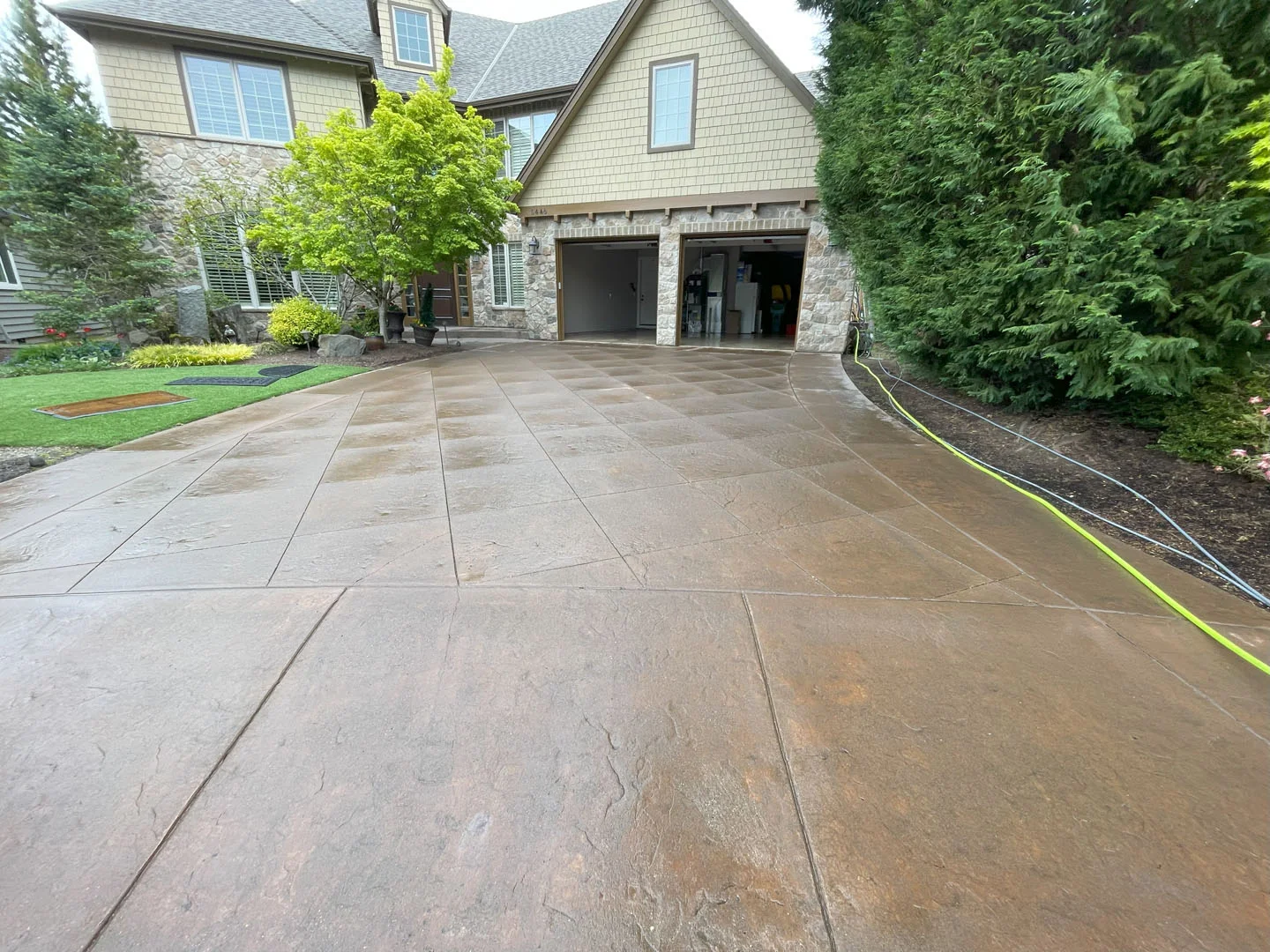 After house washing